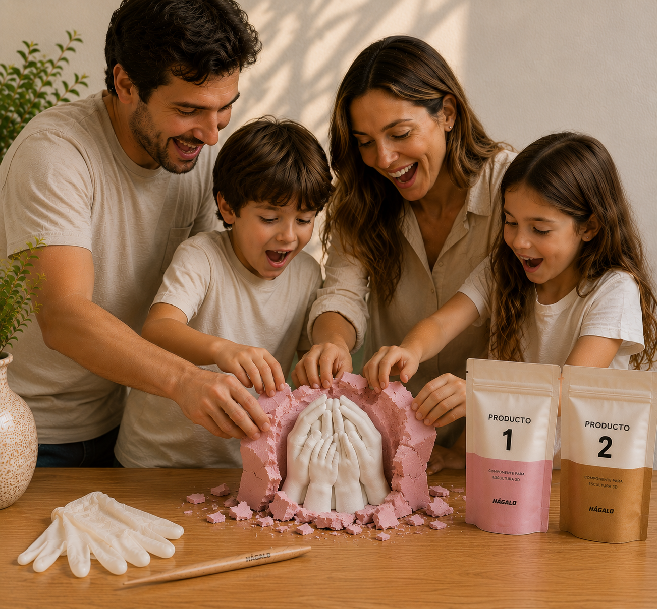 Kit Escultura - Family