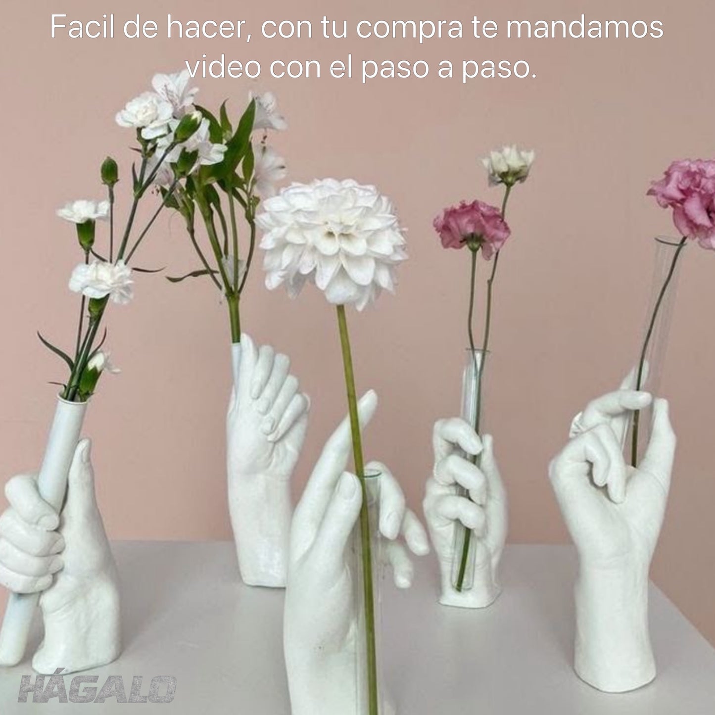Kit Escultura Flor a Mano
