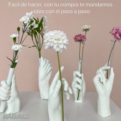Kit Escultura Flor a Mano