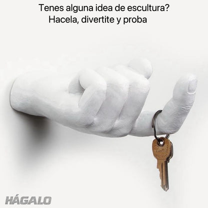 Kit Escultura Flor a Mano